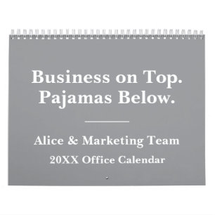 2027 Funny Office Remote Work Humour Calendar