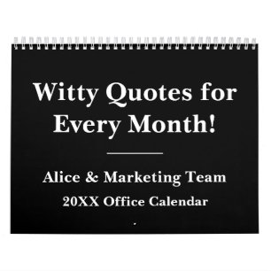 2027 Funny Work Wall Calendar