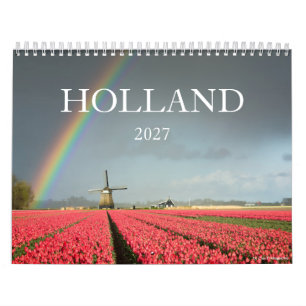 2027 Holland landscape photography Calendar