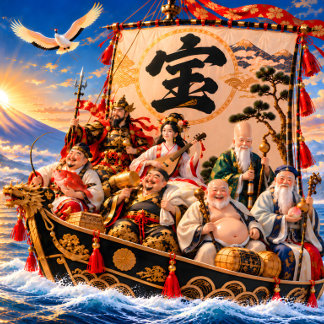 2027 Japanese Feng Shui Good Fortune Calendar – 12
