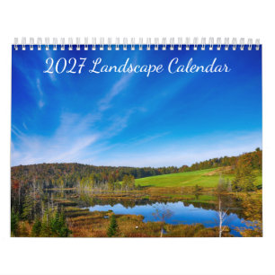 2027 Landscape - Calendar