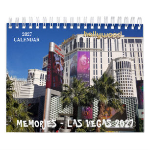 2027 Las Vegas Bachelorette Party Keepsake Photo Calendar