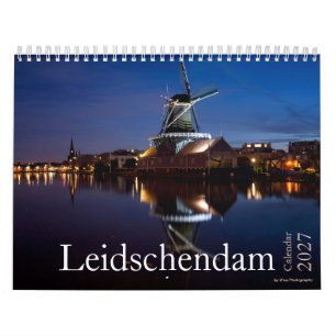 2027 Leidschendam windmill & landscape photo Calendar