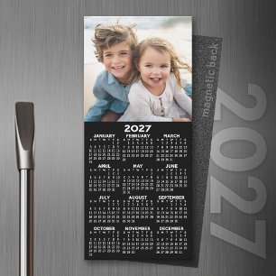 2027 Magnetic Calendar with Photo Collage