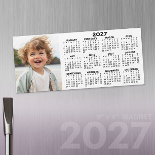 2027 Magnetic Calendar with Photo Collage