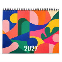 2027 Modern Abstract Colourful Contemporary Art