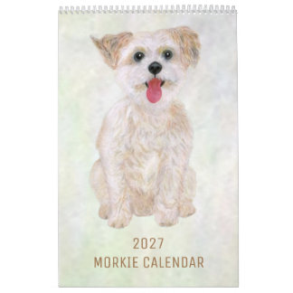 2027 Morkie Calendar Design Your Own