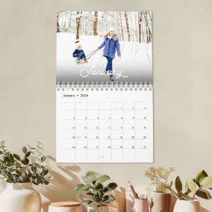 2027 Personalised Family Photo Calendar