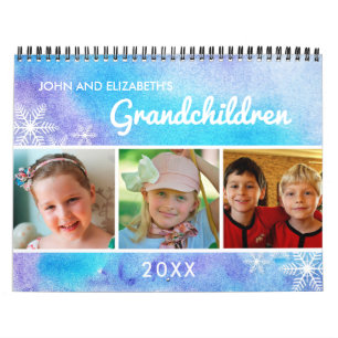 2027 Photo Collage Grandparents Calendar