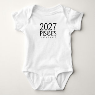 2027 Pisces edition with symbol Baby Bodysuit