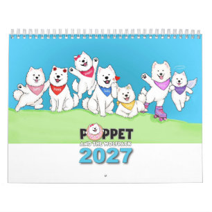 2027 Poppet and the Wolfpack Calendar