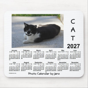 2027 Sassy Cat Photo Calendar by Janz Mouse Pad