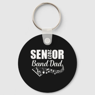 2027 Senior Band Dad Marching Band Parent Key Ring