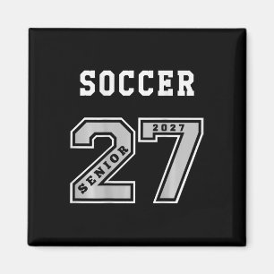 2027 Senior Soccer (on Ck) Team Gift - 27 Seniors Magnet