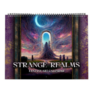 2027 Strange Realms 3 Fantasy Sci-Fi Calendar