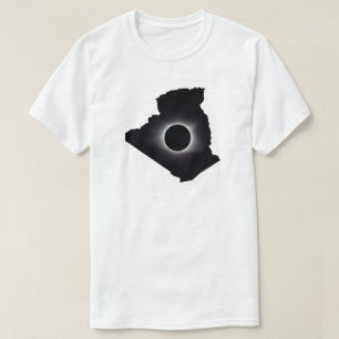 2027 Total Solar Eclipse Algeria Country T-Shirt