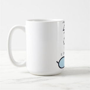 2027 Vision Eye Chart Funny Nerdy New Years Mug