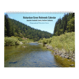 2027 Wall Calendar Richardson Grove California