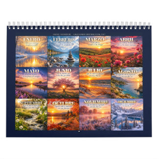 2027 wall calendar with landscapes and quotes 