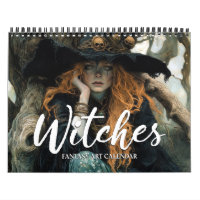 2027 Witches Fantasy Art Calendar