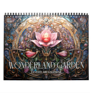 2027 Wonderland Garden Surreal Fantasy Art Calendar