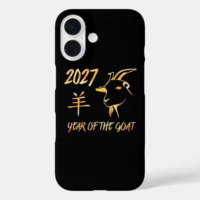 2027 Year Of The Goat Case-Mate iPhone Case (Back)