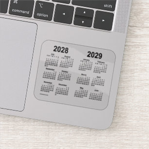 2028-2029 School Year Calendar by Janz Transparent