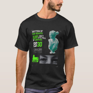 2030 Rhythm of Our Hearts FREE Back Print T-Shirt