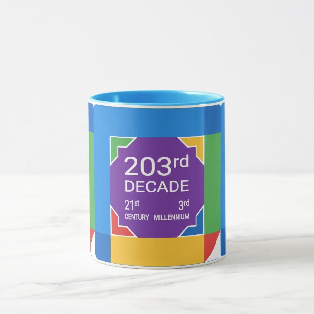 203rd Decade (New Year 2021—2030) Mug (Center)