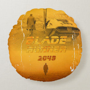 2049 Android Dreams Round Cushion
