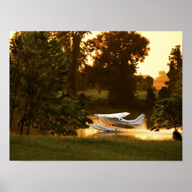 206 Sunset Water Taxi Poster (Front)