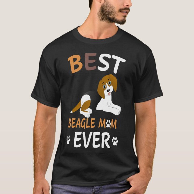 208 Best Beagle Mum Ever T-Shirt (Front)
