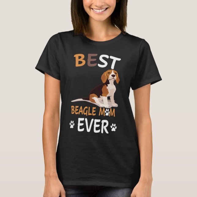 209 Best Beagle Mum Ever T-Shirt (Front)