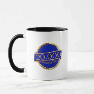20,000 FINDS ACHIEVEMENT GeoCaching AWARD Mug