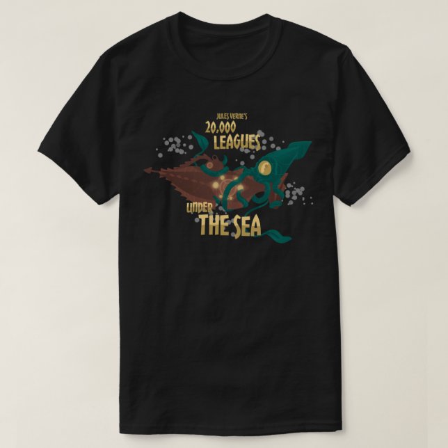 20,000 Leagues. Classic T-Shirt (Design Front)