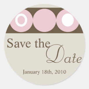 20 -1.50" Retro Circle Envelope Seal Favour Sticke