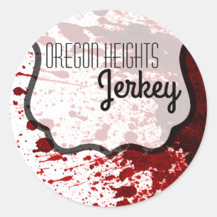 20 - 1.5"  Business Stickers Blood Splatter Vampir