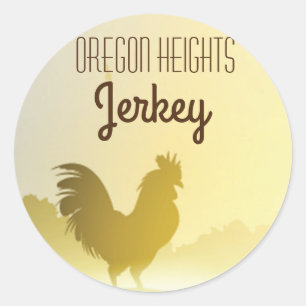 20 - 1.5" Business Stickers Sunny Morning Farm Co