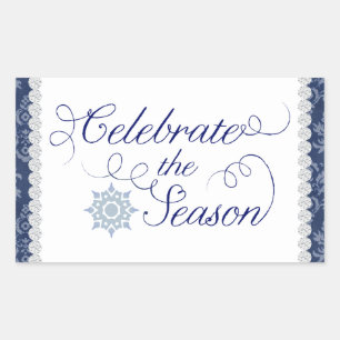 20 - 1.5" Envelope Seal Celebrate the Seasons