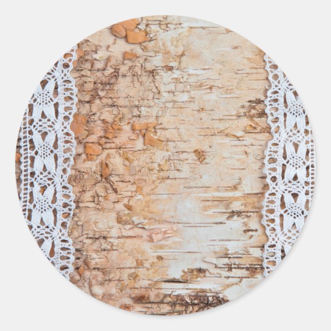 20 - 1.5  Envelope Seal country barn wood lace tri (Front)