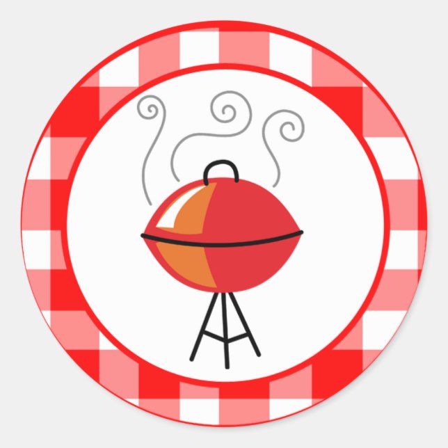 20 - 1.5"  Envelope Seal Grill Food Summe Barbecue (Front)