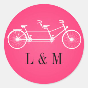 20 - 1.5 Envelope Seal Hot Pink Black Double Bike