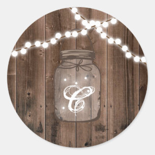 20 - 1.5  Envelope Seal Mason Jar String Lights