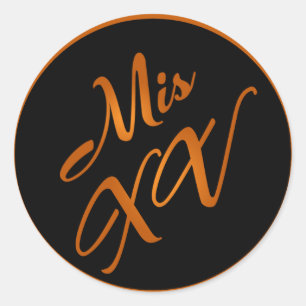 20 - 1.5" Envelope Seal Mis XV Orange