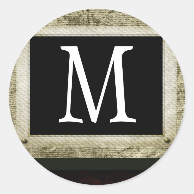 20 - 1.5  Envelope Seal Monogram Christmas XMAS (Front)