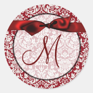 20 - 1.5  Envelope Seal Monogram Christmas XMAS