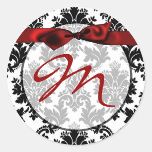 20 - 1.5  Envelope Seal Monogram Christmas XMAS