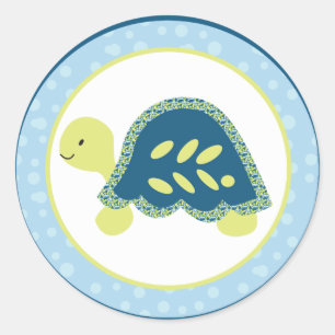 20 - 1.5" Envelope Seal Sea Turtle Reef Ocean