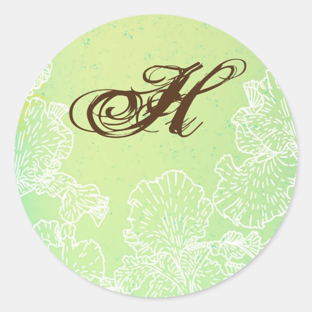 20 - 1.5  Envelope Seal Spring Hibiscus Flower (Front)