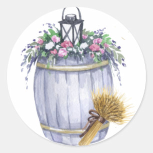 20 - 1.5  Envelope Seal Summer Country Wedding Rus